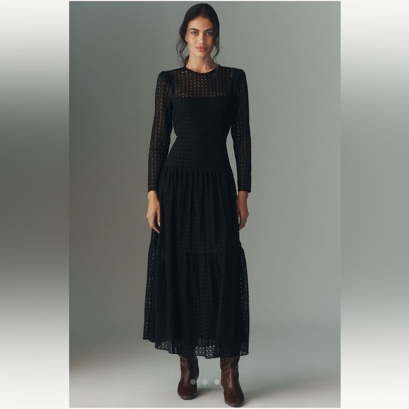 Anthropologie Dresses & Skirts - Anthropologie Maude Adeline Long Sleeve A-Line Maxi Dress - Size S - BNWT
